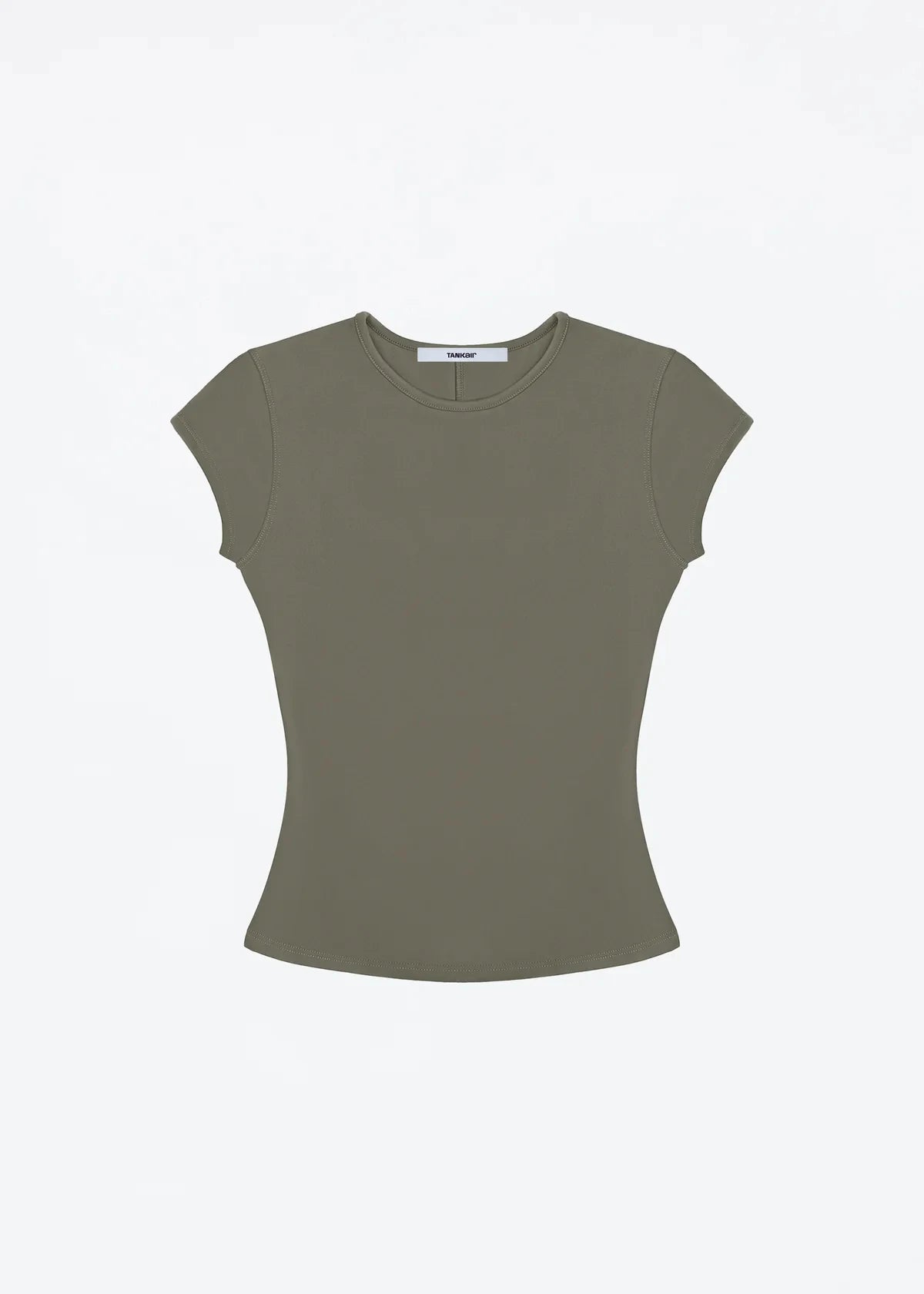Tank Summer Women's Round Neck Baby Tee – Slim Fit Soft Cotton T-Shirt