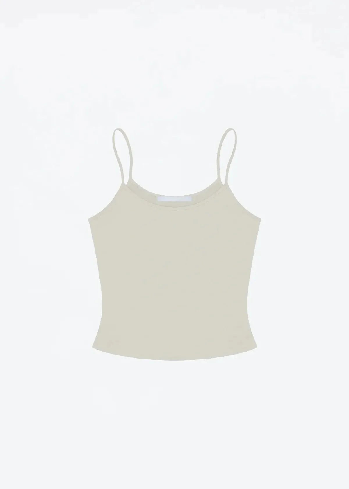 Tank Baby Blue Slim Fit Camisole – Custom Dyed Fog Gray Summer Top